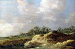 欧洲12-19世纪油画六_GOYEN, Jan van - A Cottage on a Heath